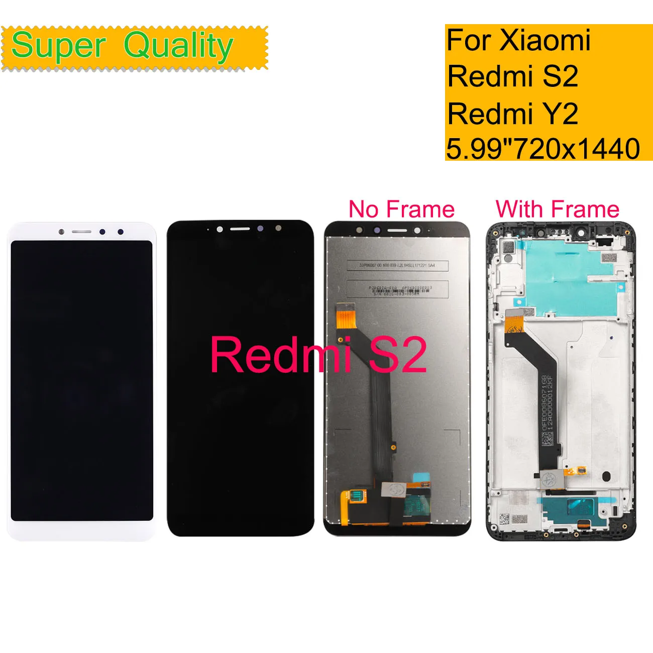 10Pcs/lot For Xiaomi Redmi S2 LCD Display Digitizer Touch Screen Assembly Frame Redmi Y2 S2 Global Version LCD Screen Replace
10Pcs/lot For Xiaomi Redmi S2 LCD Display Digitizer Touch Screen Assembly Frame Redmi Y2 S2 Global Version LCD Screen Replace