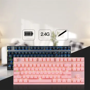 Beautyss GK82 2.4Hz Wireless Keyboard Backlit 87Keys Gaming Keyboard Dual Mode Mechanical keyboard For Computer
Beautyss GK82 2.4Hz Wireless Keyboard Backlit 87Keys Gaming Keyboard Dual Mode Mechanical keyboard For Computer