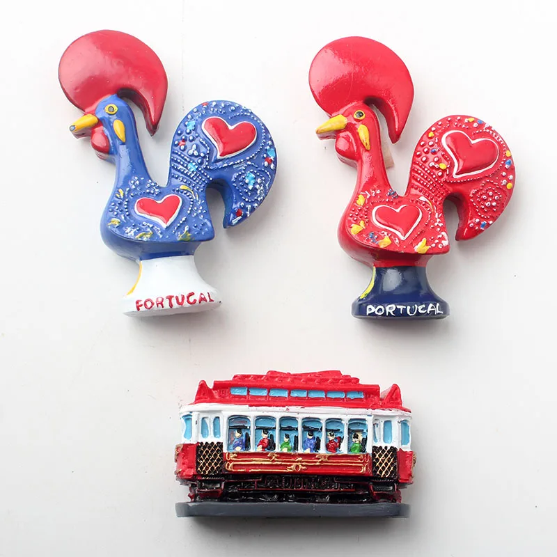 Cock Bus Portugal Design 3D Resin Fridge Magnets Tourism Souvenirs Refrigerator Magnetic Stickers Gift
Cock Bus Portugal Design 3D Resin Fridge Magnets Tourism Souvenirs Refrigerator Magnetic Stickers Gift