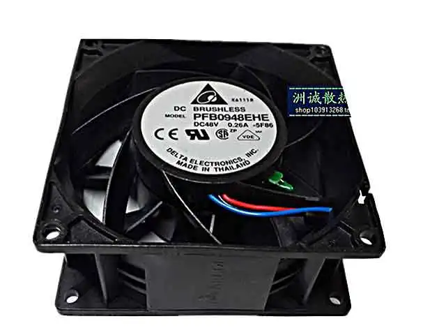 Вентилятор охлаждения сервера Delta Electronics PFB0948EHE 5F86, 48 В постоянного тока, 0,26 А, 90x90x38 мм
Вентилятор охлаждения сервера Delta Electronics PFB0948EHE 5F86, 48 В постоянного тока, 0,26 А, 90x90x38 мм