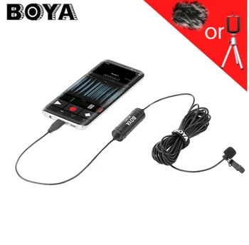 BOYA BY-DM1 Collar Microphone Clip-on Mic Digital Microfone Special Design for iSO Mic for iPhone X iPhone 8/7 Plus/iPad air min
BOYA BY-DM1 Collar Microphone Clip-on Mic Digital Microfone Special Design for iSO Mic for iPhone X iPhone 8/7 Plus/iPad air min