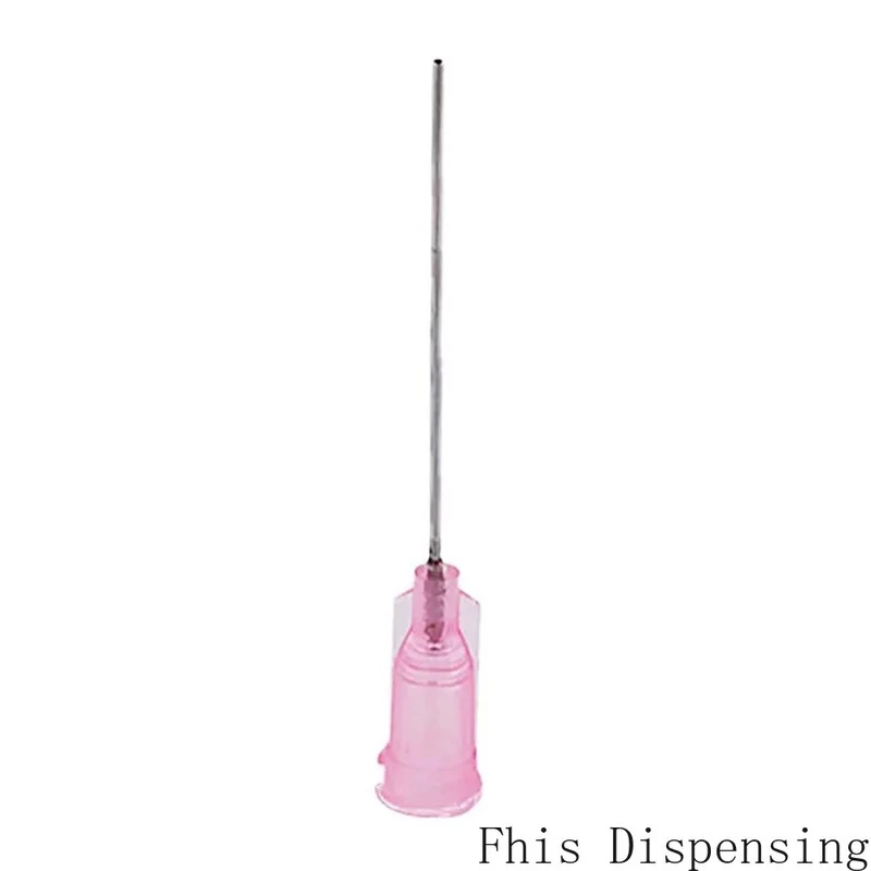 

1.5 Inch 18G Blunt Dispensing Needles PP Luer Lock Hub Tubing Length Precision S.S Dispense Tips Pack of 30