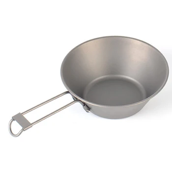 Excellent Workmanship Travel Folding Bowl Pot Portable Lightweight Tableware Supplies Titanium Anti-burn And Anti-fall
Excellent Workmanship Travel Folding Bowl Pot Portable Lightweight Tableware Supplies Titanium Anti-burn And Anti-fall