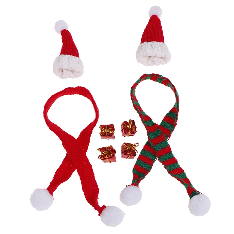 Cute 1Set 1:12 Dollhouse Christmas Hat Gift Box Scarf Model Set Decor Accessories
Cute 1Set 1:12 Dollhouse Christmas Hat Gift Box Scarf Model Set Decor Accessories