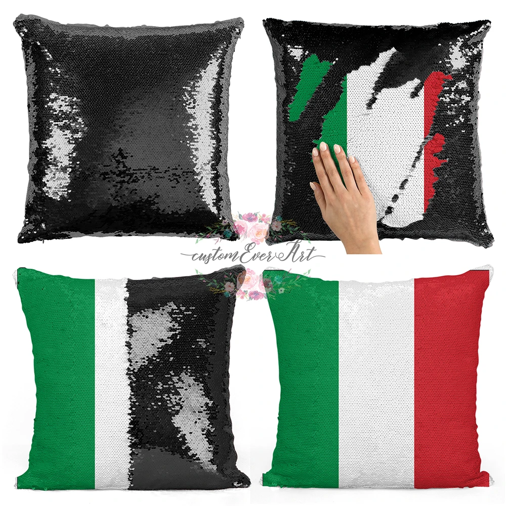 Italy Personalized custom picture pillow cover,home pillow reversible mermaid sequin pillow case cover
Italy Personalized custom picture pillow cover,home pillow reversible mermaid sequin pillow case cover
