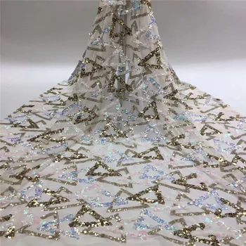 free shipping Gold lace fabric 2020 high quality sequin fabric for wedding dress 5yard latest african sequin lace fabric
free shipping Gold lace fabric 2020 high quality sequin fabric for wedding dress 5yard latest african sequin lace fabric