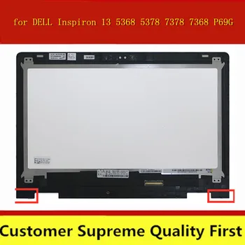 13.3'' Complete LCD Display Panel Touch Glass Digitizer Screen Lens Assembly + Bezel For Dell Inspiron 13 5368 5378 P69G IPS FHD
13.3'' Complete LCD Display Panel Touch Glass Digitizer Screen Lens Assembly + Bezel For Dell Inspiron 13 5368 5378 P69G IPS FHD