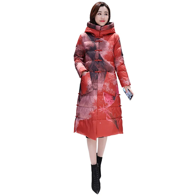 2018 Winter Fashion Elegant Comfortable Loose Casual Pocket Pattern Mid-length Long Sleeve Cotton-padded Clothes/Cotton
2018 Winter Fashion Elegant Comfortable Loose Casual Pocket Pattern Mid-length Long Sleeve Cotton-padded Clothes/Cotton