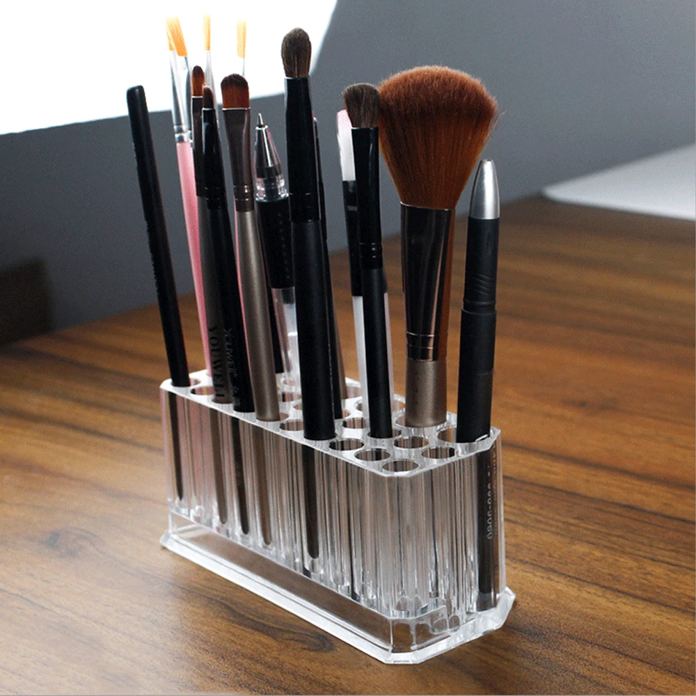 Eyeliner Pencil 26 Grids Lipstick Holder Makeup Organizer Eyeliner Pencil Stand Holder Cosmetic Storage Of Makeup Brushes Shelf
Eyeliner Pencil 26 Grids Lipstick Holder Makeup Organizer Eyeliner Pencil Stand Holder Cosmetic Storage Of Makeup Brushes Shelf