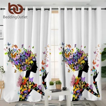 BeddingOutlet Beautiful Girl Luxury Curtains Colorful Floral Blackout Curtain Butterfly Bedroom Curtain for Fashion Girl rideaux
BeddingOutlet Beautiful Girl Luxury Curtains Colorful Floral Blackout Curtain Butterfly Bedroom Curtain for Fashion Girl rideaux