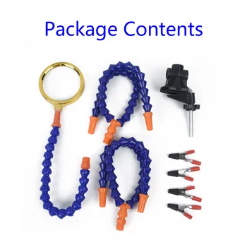 3rd~Helping Hand Tool Flexible Arms Soldering Station PCB Holder Desk Clamp Base
3rd~Helping Hand Tool Flexible Arms Soldering Station PCB Holder Desk Clamp Base