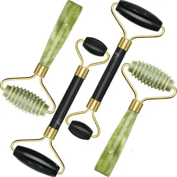 Jade Roller Facial Ridged Roller Skin Massage Tools Anti Aging and Wrinkles for Face, Eye, Neck, Body for Lymphatic Massage
Jade Roller Facial Ridged Roller Skin Massage Tools Anti Aging and Wrinkles for Face, Eye, Neck, Body for Lymphatic Massage