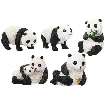 5pcs Panda Craft Lovely Creative Lifelike Panda Statue Cartoon Micro Landscape Panda Ornament Desktop Decor for Room Desk Plant
5pcs Panda Craft Lovely Creative Lifelike Panda Statue Cartoon Micro Landscape Panda Ornament Desktop Decor for Room Desk Plant