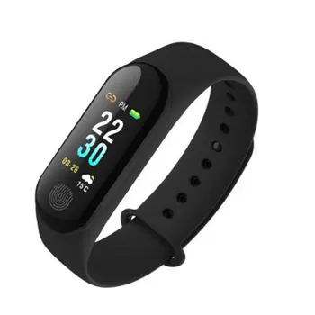 M3plus Smart Wristband Smart Bracelet with Replacement Straps Smart Band Heart Rate Activity Fitness Tracker Smart Watch M3 Pro