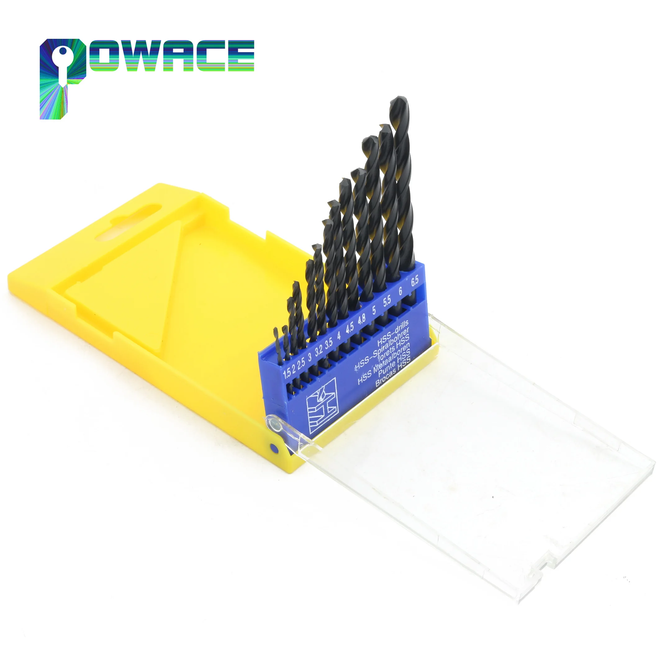 13pc 1.5-6.5mm Round Shank Twist Drill Bit Set Hole Cutter High Speed Steel Gun Drill Bit Woodworking Metal Tool
13pc 1.5-6.5mm Round Shank Twist Drill Bit Set Hole Cutter High Speed Steel Gun Drill Bit Woodworking Metal Tool