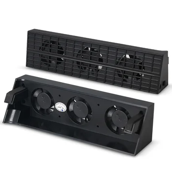 For PS4 Pro Cooling Fan Temperature Control Adjustable Game Console Cooler for PS4 Slim for Sony Playstation 4 Vertical Stand
For PS4 Pro Cooling Fan Temperature Control Adjustable Game Console Cooler for PS4 Slim for Sony Playstation 4 Vertical Stand