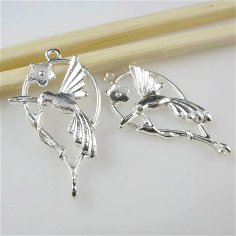 10pcs Silver Plated 35*20mm Bird Cage Charms Pendants Accessories For DIY Necklace Bracelet Zinc Alloy Jewelry Making
10pcs Silver Plated 35*20mm Bird Cage Charms Pendants Accessories For DIY Necklace Bracelet Zinc Alloy Jewelry Making