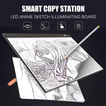 A3 A4 A5 Hand Drawing Board Art Copy Boards Graphic Tablet With Scale 3 Level Dimming LED Light Box Painting Writing Table Toys
A3 A4 A5 Hand Drawing Board Art Copy Boards Graphic Tablet With Scale 3 Level Dimming LED Light Box Painting Writing Table Toys