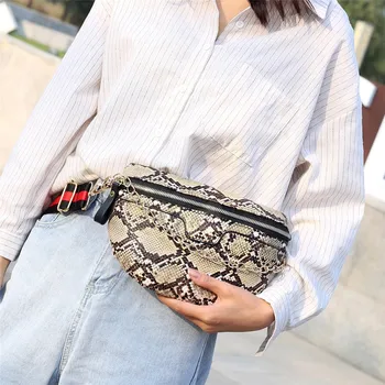 Serpentine Women Waist bag Casual Travel Sport Zipper fanny pack for women Simple Chest Phone belt bag women nerka damska
Serpentine Women Waist bag Casual Travel Sport Zipper fanny pack for women Simple Chest Phone belt bag women nerka damska