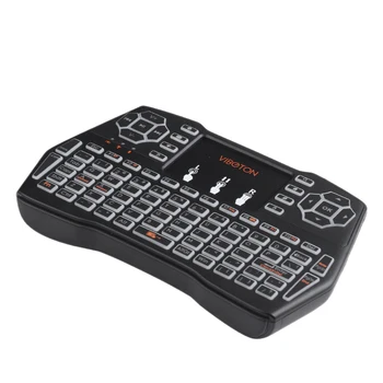 VIBOTON 2.4G Wireless I8 Plus Monochrome Backlit English Keyboard Presspad Fly Air Mouse Mini Gaming Keyboard for Windows An
VIBOTON 2.4G Wireless I8 Plus Monochrome Backlit English Keyboard Presspad Fly Air Mouse Mini Gaming Keyboard for Windows An