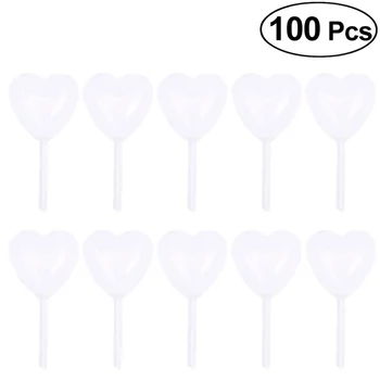 100 Pcs 4ml Disposable Plastic Heart Shape Liquid Dropper Pasteur Pipettes Plastic Squeeze Transfer Pipettes Suitable for Chocol
100 Pcs 4ml Disposable Plastic Heart Shape Liquid Dropper Pasteur Pipettes Plastic Squeeze Transfer Pipettes Suitable for Chocol