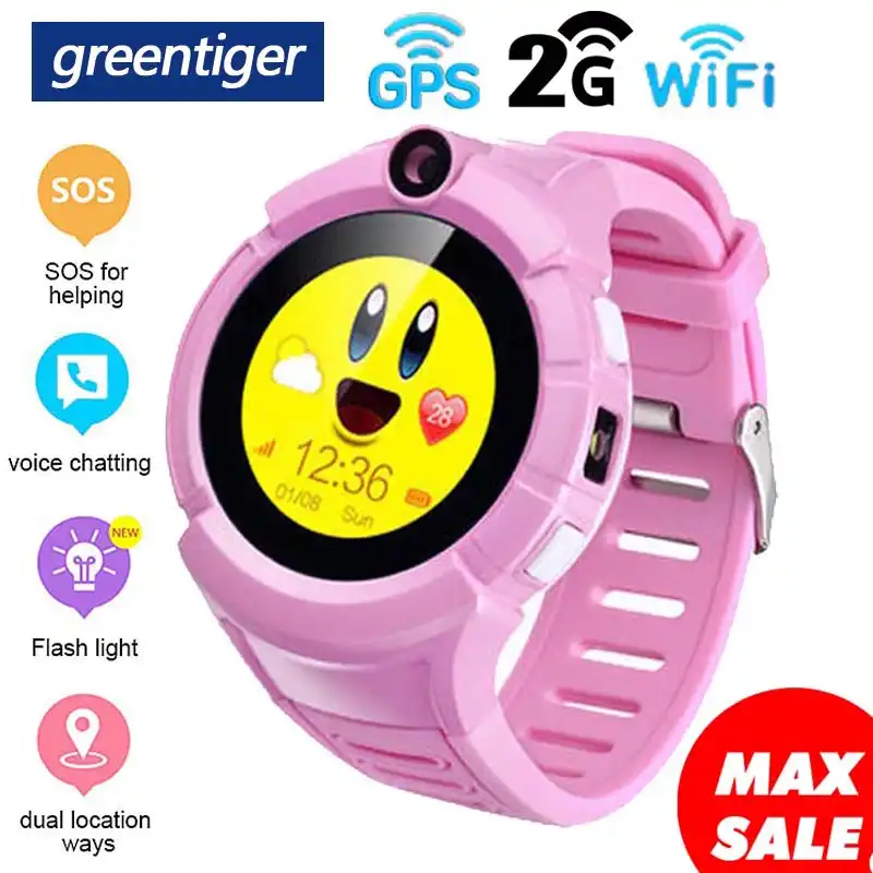 Greentiger Q360 GPS Kids Smart Watch 