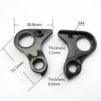 5pcs Bicycle rear derailleur hanger For Felt WR3 FX Compulsion 10 30 Felt Edict Nine in M4 Bolt carbon frame BIKE MECH dropout
5pcs Bicycle rear derailleur hanger For Felt WR3 FX Compulsion 10 30 Felt Edict Nine in M4 Bolt carbon frame BIKE MECH dropout