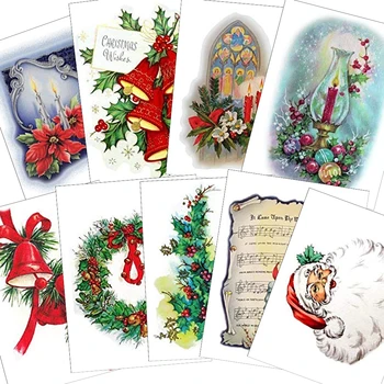 Vintage Wafer Paper For Christmas Cup Cake Topper 18pcs/set Cake Decorating Tools for home Festival Baking Supply 
Vintage Wafer Paper For Christmas Cup Cake Topper 18pcs/set Cake Decorating Tools for home Festival Baking Supply