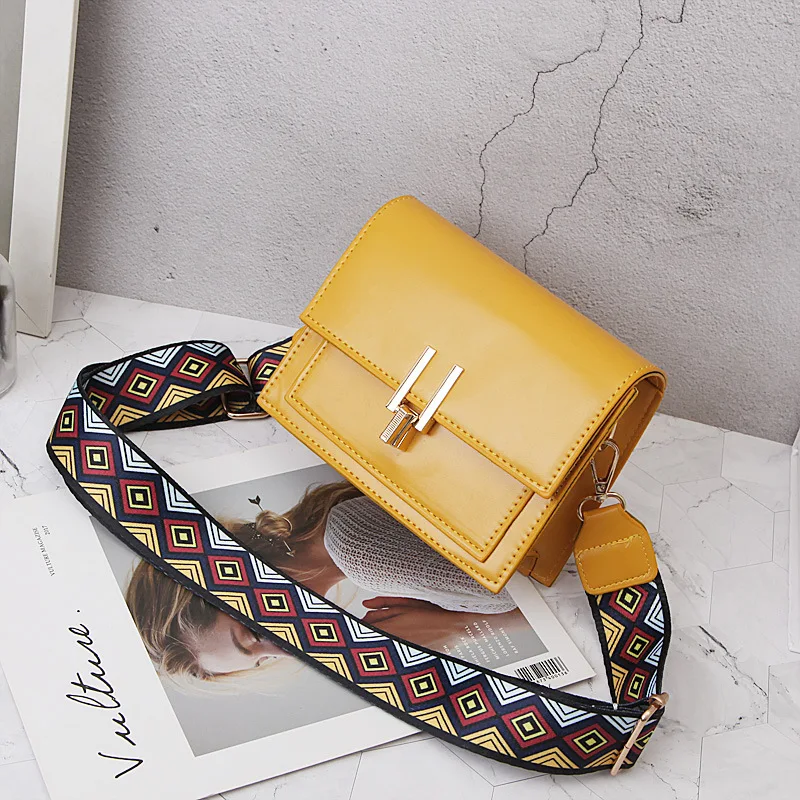 Простая маленькая квадратная сумка женская модная брендовая дизайнерская 2019