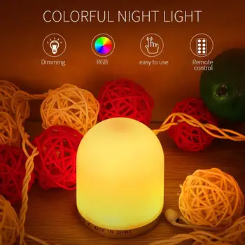 RGB Color Change LED 5W LED Night Light Dimmable Bedroom Indoor/Outdoor Colorful Remote Control Light Bright Energy Saving
RGB Color Change LED 5W LED Night Light Dimmable Bedroom Indoor/Outdoor Colorful Remote Control Light Bright Energy Saving