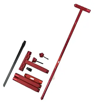 YTR Yuetu People Outdoor Multi-Function T handle Walking Stick Multi-Purpose Self-Defense Aluminum Trekking Pole
YTR Yuetu People Outdoor Multi-Function T handle Walking Stick Multi-Purpose Self-Defense Aluminum Trekking Pole