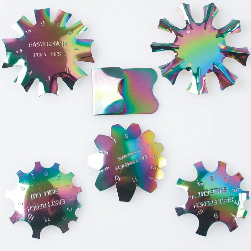 Easy French Smile Cutter Line Set Edge Trimmer Manicure Acrylic Nail Art Template Tool French Tips Cut Stencils Cutter Trimmer
Easy French Smile Cutter Line Set Edge Trimmer Manicure Acrylic Nail Art Template Tool French Tips Cut Stencils Cutter Trimmer