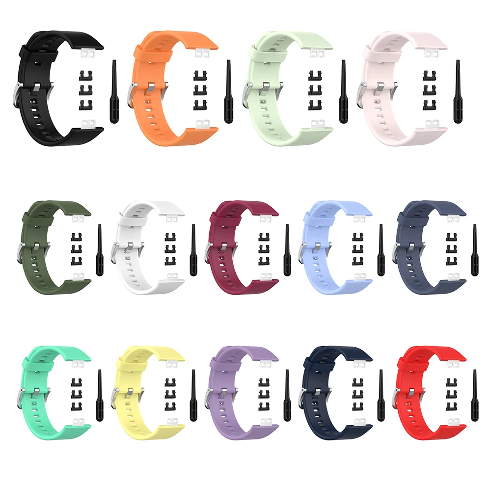 Sport Soft Silicone Watch Strap For Huawei Watch Fit Adjustable Smart Watch Band Replacement For Huawei Watch Fit Bracelet Strap
Sport Soft Silicone Watch Strap For Huawei Watch Fit Adjustable Smart Watch Band Replacement For Huawei Watch Fit Bracelet Strap