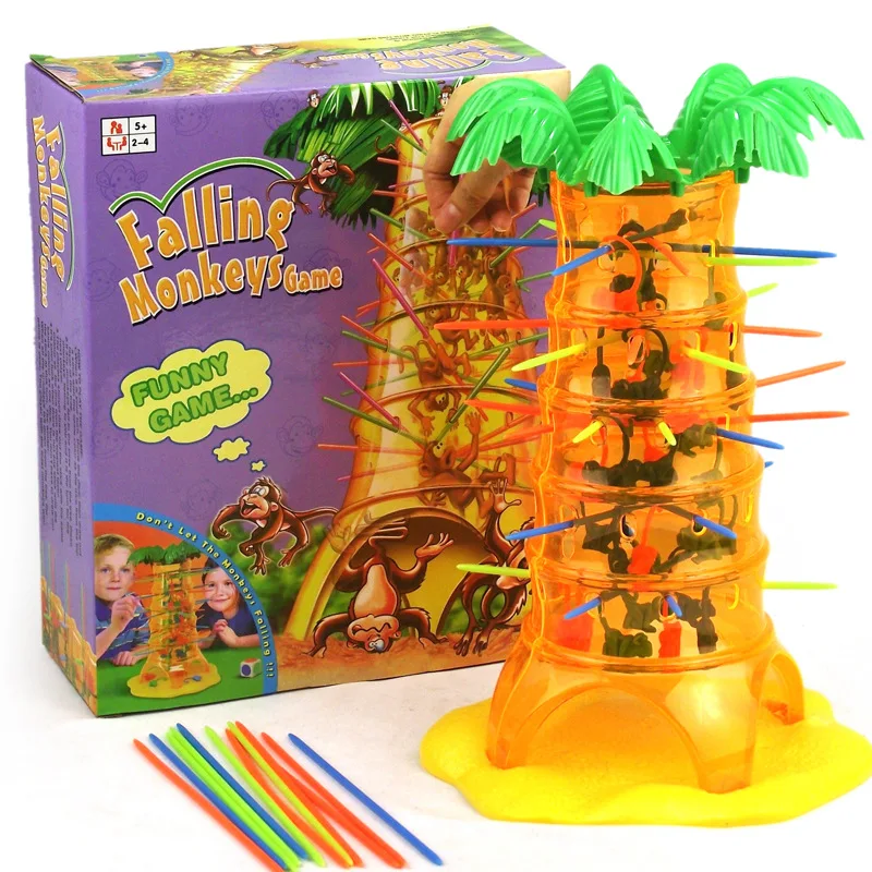 2654 Baby Tabletop Game Tilting Monkey Climbing Toy Falling Interactive Educational Toy Monkey Climbing Trees
2654 Baby Tabletop Game Tilting Monkey Climbing Toy Falling Interactive Educational Toy Monkey Climbing Trees