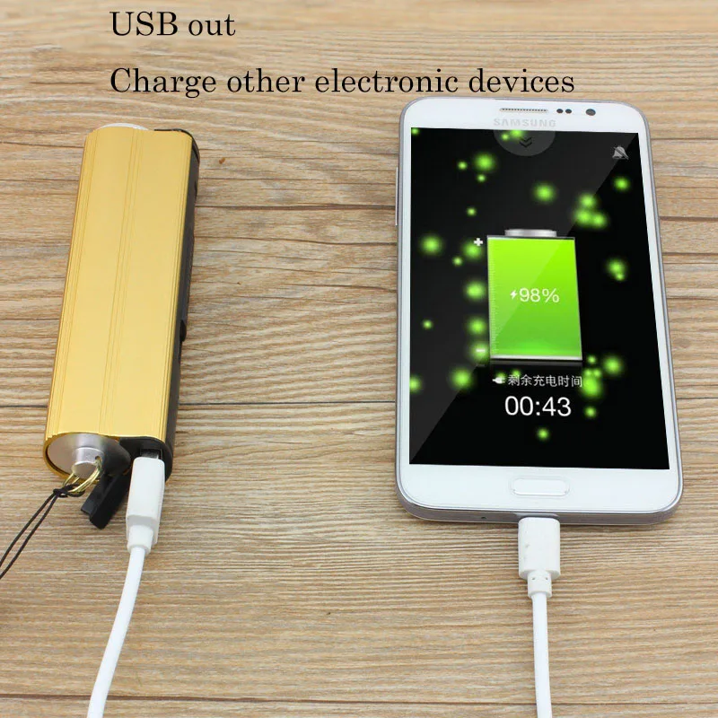 Multi-function flashlight USB charging mini portable self-defense LED flashlight with cigarette lighter home car emergency tools
Multi-function flashlight USB charging mini portable self-defense LED flashlight with cigarette lighter home car emergency tools