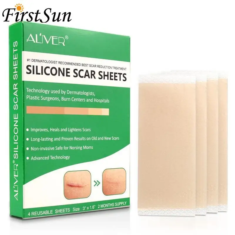 4 Pcs Reusable Silicone Scar Patch Removal Stickers Wound Sticker Caesarean Section Surgery To Fade Scar Marks Skin Repair Patch
4 Pcs Reusable Silicone Scar Patch Removal Stickers Wound Sticker Caesarean Section Surgery To Fade Scar Marks Skin Repair Patch