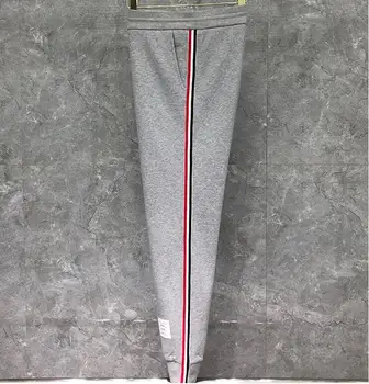2020 Fashion TB THOM Brand Sweatpants Men Women Striped Cotton Casual Sports Trousers Tracksuit Bottoms Mens Jogger Track Pants
2020 Fashion TB THOM Brand Sweatpants Men Women Striped Cotton Casual Sports Trousers Tracksuit Bottoms Mens Jogger Track Pants