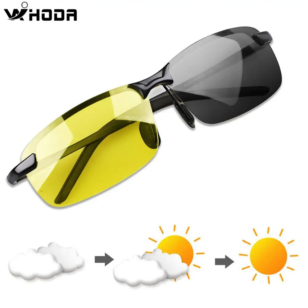 Polarized Photochromic Outdoor Driver Sunglasses for Men & Women,Anti Glare UV400 Protection for Day & Night Driving Sun Glasses
Polarized Photochromic Outdoor Driver Sunglasses for Men & Women,Anti Glare UV400 Protection for Day & Night Driving Sun Glasses