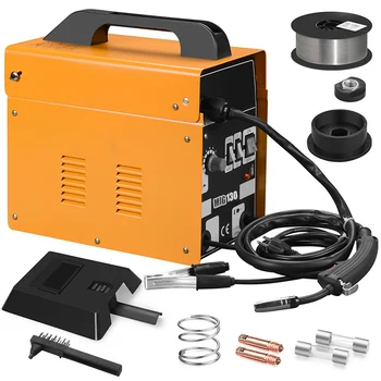 130 MIG Flux Core Wire Automatic Feed Welding Machine Strong for Home DIY Repairing Welding Equipment Tools 
130 MIG Flux Core Wire Automatic Feed Welding Machine Strong for Home DIY Repairing Welding Equipment Tools