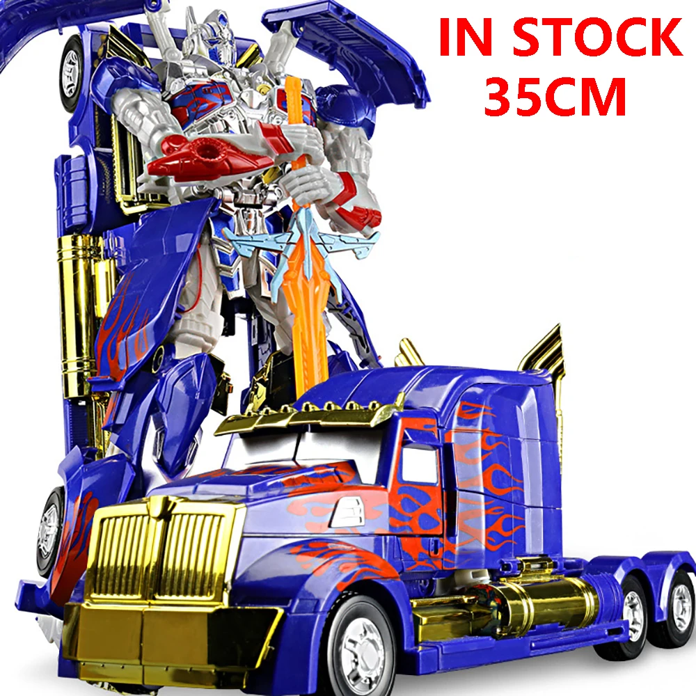 NEW 35CM Transformation Robot Toys Car Series Anime Optimus Prime Wasp Warrior Toy Plastic ABS Alloy Robot Car Boy Toys Gifts
NEW 35CM Transformation Robot Toys Car Series Anime Optimus Prime Wasp Warrior Toy Plastic ABS Alloy Robot Car Boy Toys Gifts