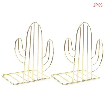 2PCS/Pair Creative Cactus Shaped Metal Bookends Book Support Stand Desk Organizer Storage Holder Shelf
2PCS/Pair Creative Cactus Shaped Metal Bookends Book Support Stand Desk Organizer Storage Holder Shelf