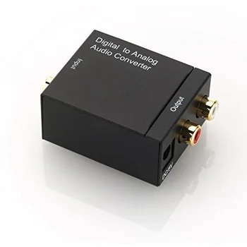 Digital Toslink / SPDIF to Analog Stereo 2 x RCA o Converter - Digital o Converter (Toslink & Coaxial) to Analog (Cinch
Digital Toslink / SPDIF to Analog Stereo 2 x RCA o Converter - Digital o Converter (Toslink & Coaxial) to Analog (Cinch