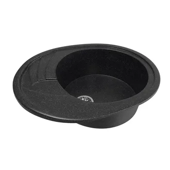 Мойка ML-GM17 овальная с крылом, черная (308), 465*570*180мм
Мойка ML-GM17 овальная с крылом, черная (308), 465*570*180мм