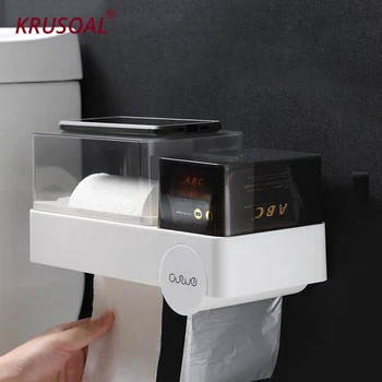 Waterproof Paper Towel Holder Toilet Roll Holder Wall Mounted Wc Roll Paper Stand Case Tube Storage Box Bathroom Accessories
Waterproof Paper Towel Holder Toilet Roll Holder Wall Mounted Wc Roll Paper Stand Case Tube Storage Box Bathroom Accessories
