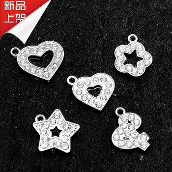 10pcs Rhinestone Hang Pendant, Hang Charm Fit Necklaces Chain DIY accessory zinc alloy
10pcs Rhinestone Hang Pendant, Hang Charm Fit Necklaces Chain DIY accessory zinc alloy