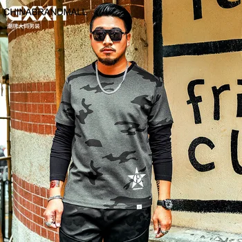 super Brand Big size Male T Shirt Long Sleeve Loose Autumn Leisure Backing Shirt Fat Man Plus Fat Plus T-shirt Male
super Brand Big size Male T Shirt Long Sleeve Loose Autumn Leisure Backing Shirt Fat Man Plus Fat Plus T-shirt Male