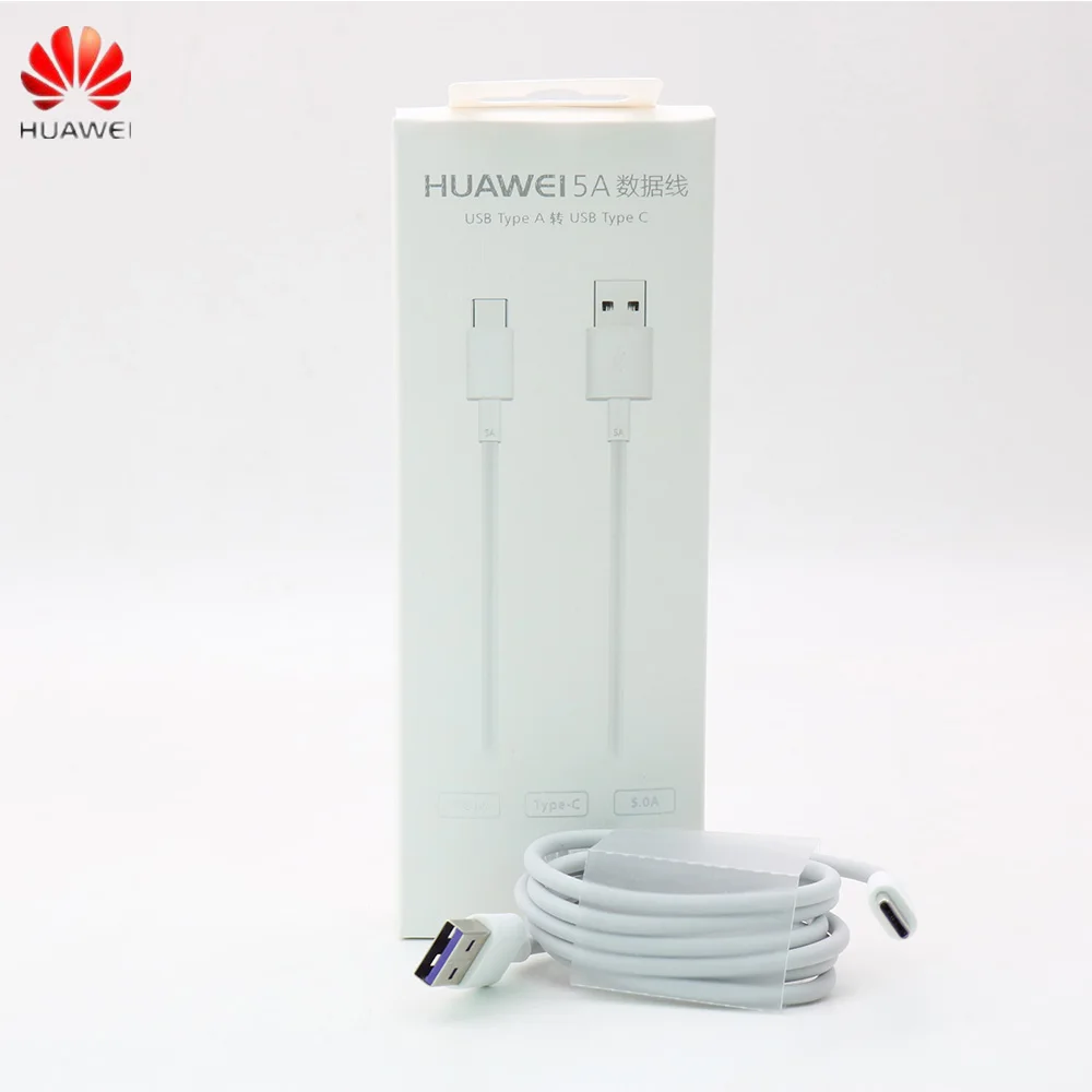 

Original Huawei Supercharge USB 5A Type C Cable USB 3.1 Type-C Super Charger Cable P30 P20 Pro lite Mate20 10 Pro P10 Plus lite