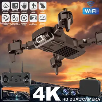 Professional Drone with 4K Rotating ESC Camera HD WiFi FPV Altitude Hold Wide Angle RC Quadcopter Helicopter Toy 2020 RTF Drone
Professional Drone with 4K Rotating ESC Camera HD WiFi FPV Altitude Hold Wide Angle RC Quadcopter Helicopter Toy 2020 RTF Drone