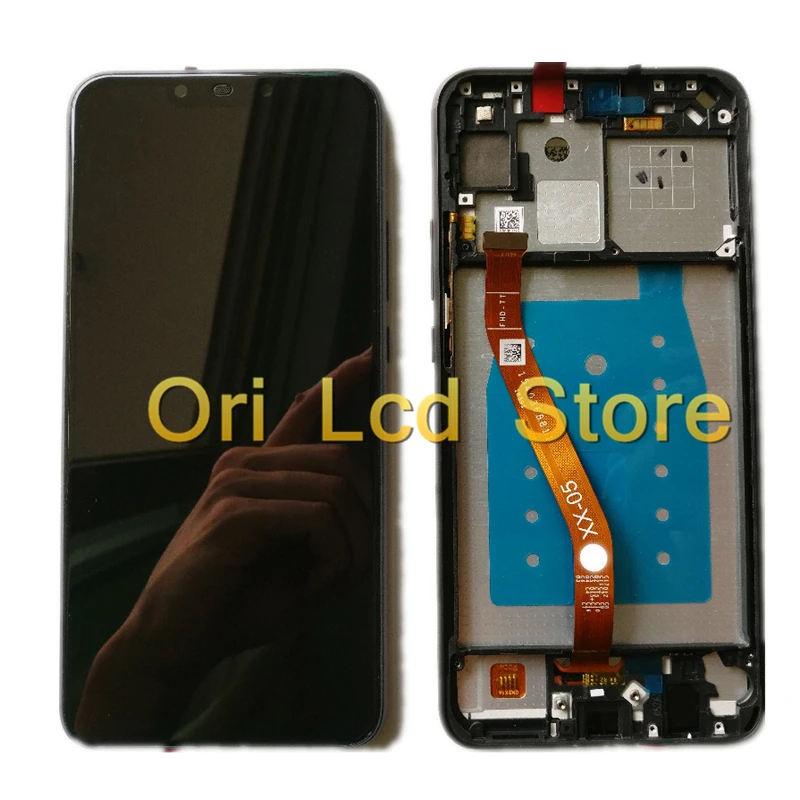 Оригинальный ЖК дисплей с рамкой Ori для Huawei P Smart Plus сенсорный экран LX1 Nova 3i