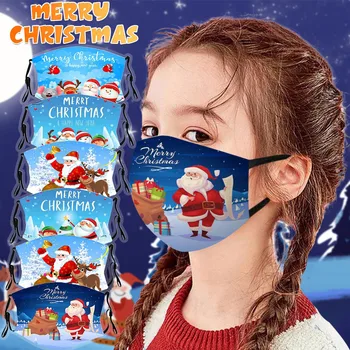 5pc Child Christmas Mask Santa claus Printing Christmas Party Mask Breathable Reusable Washable Protective Face Mask Masque D
5pc Child Christmas Mask Santa claus Printing Christmas Party Mask Breathable Reusable Washable Protective Face Mask Masque D